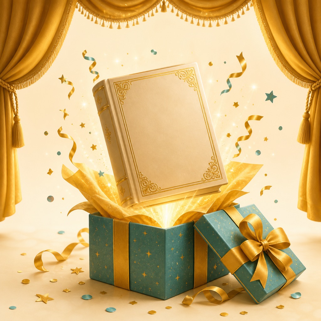 Livro personalizado como presente